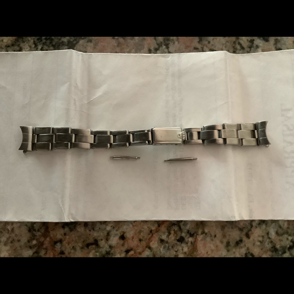 Authentic Vintage 80s Rolex Stainless Steel Band